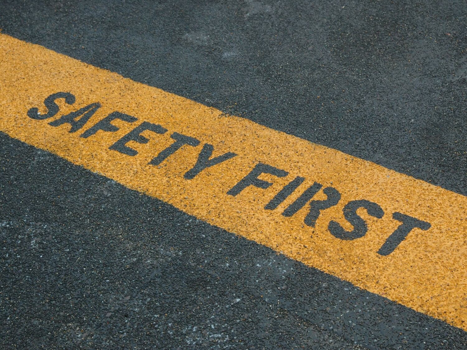 safety first road paint