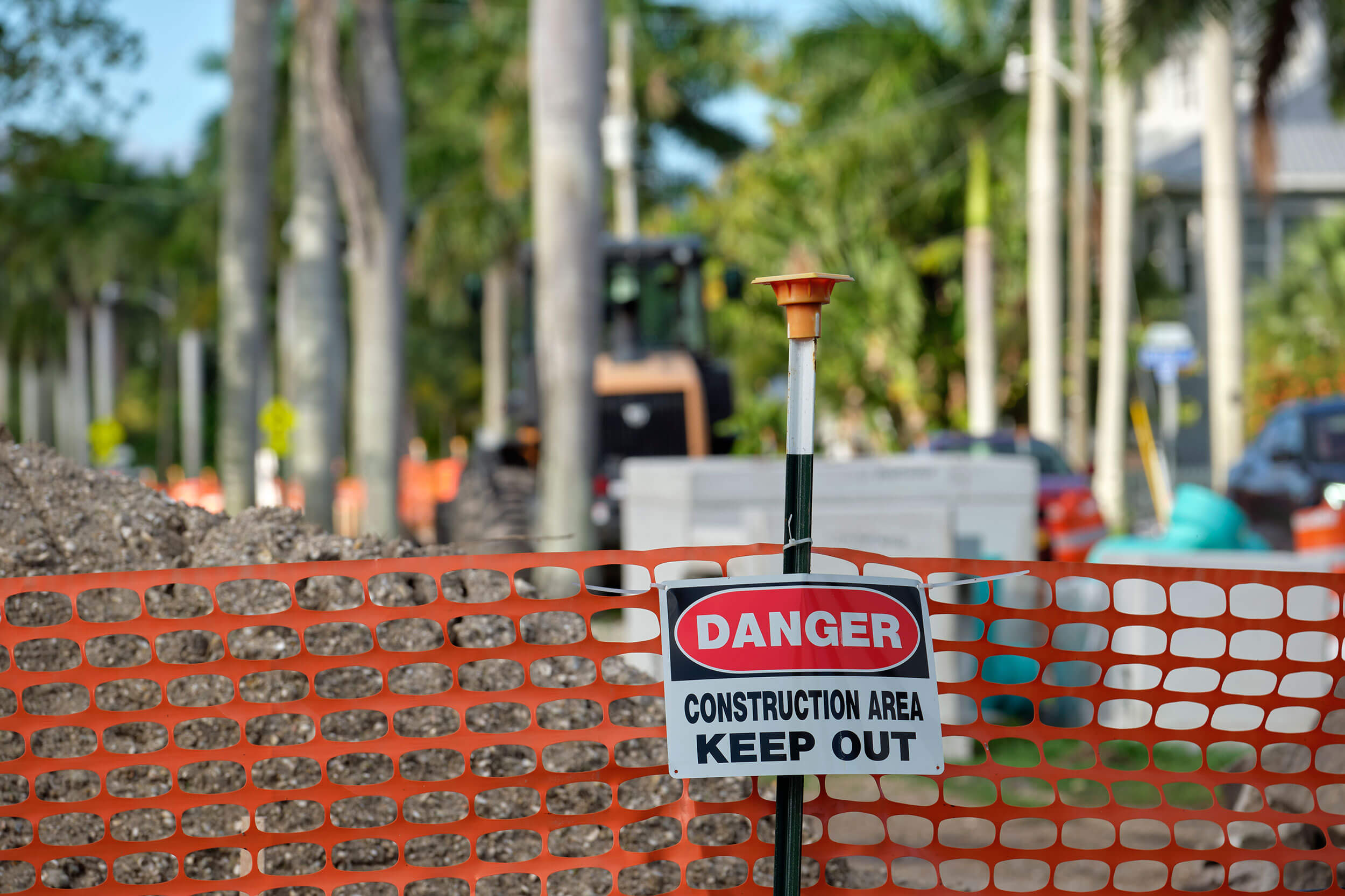 construction keep out